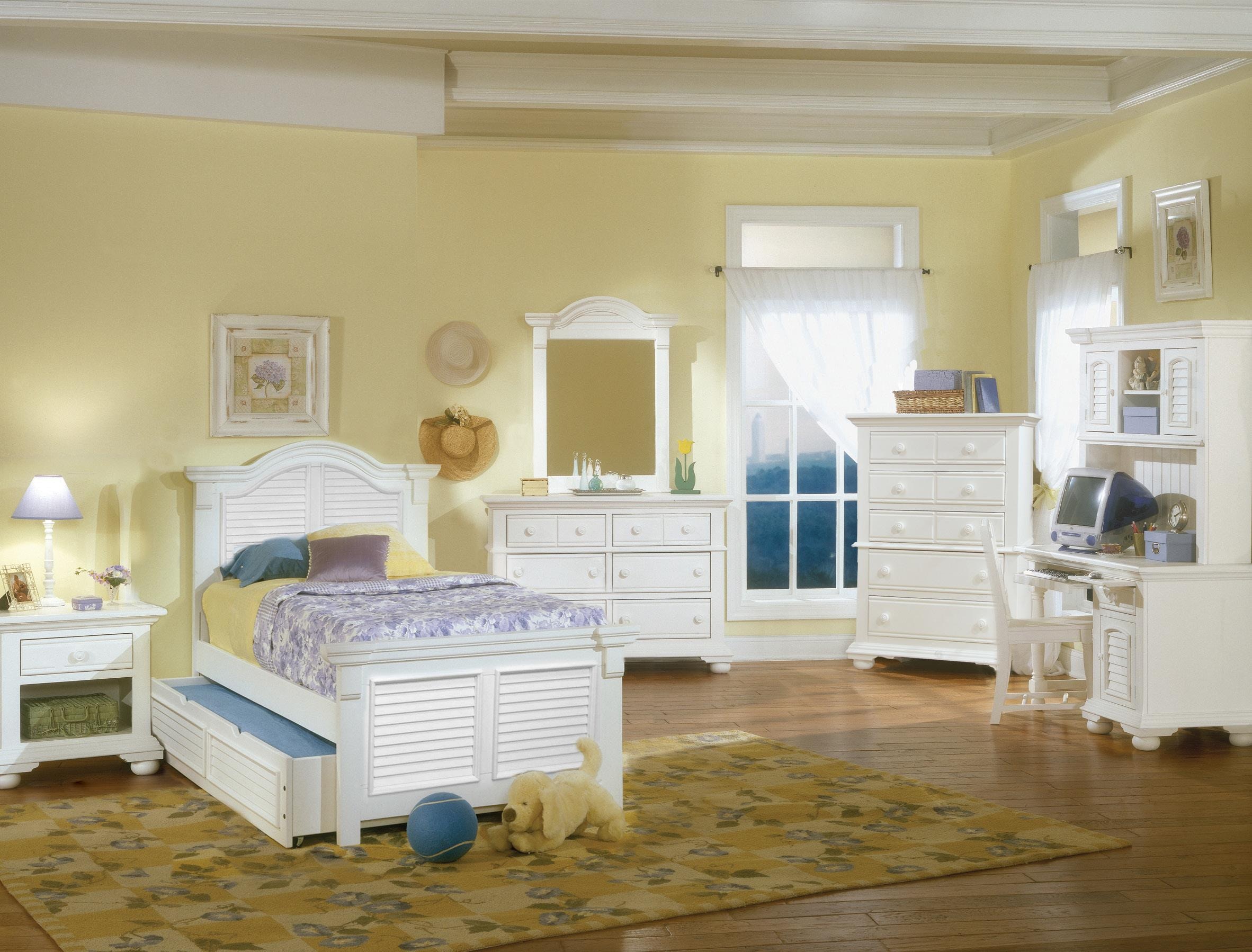 American Woodcrafters Bedroom Cottage Traditions Double Dresser